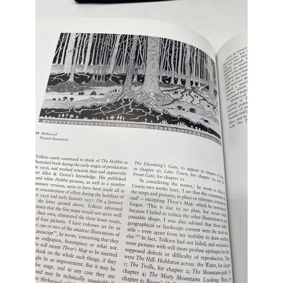 J.R.R. Tolkien; Artist & Illustrator US HC 1st 1995 Hammond DJ protected - Picture 11 of 12